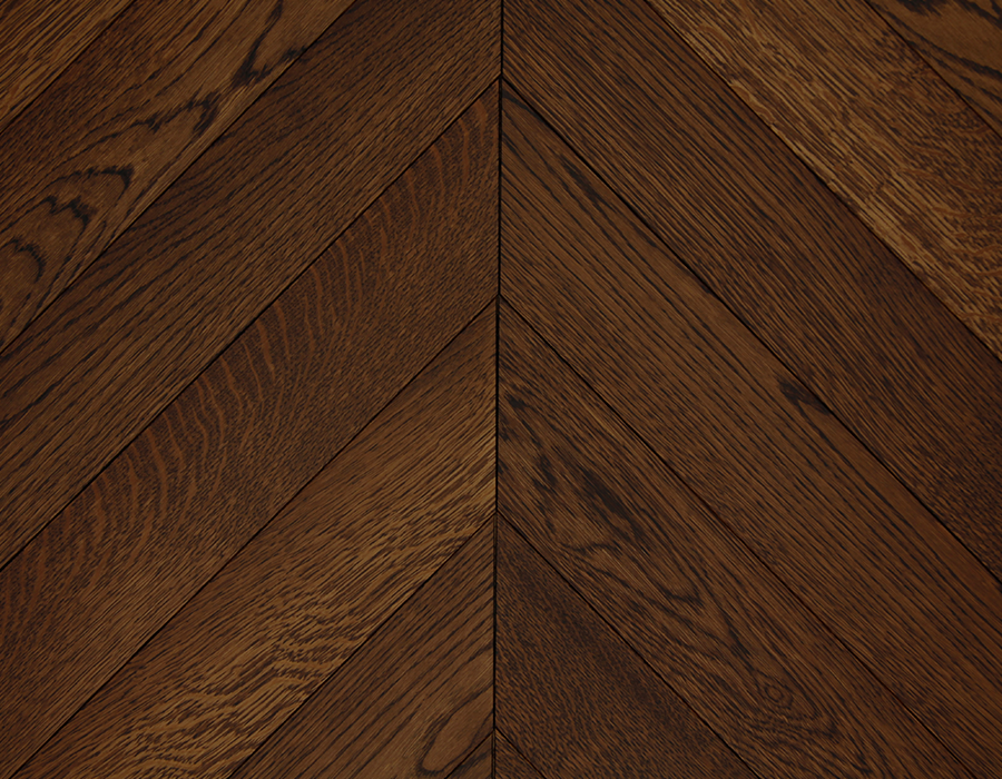 Davenport Oak Chevron Flooring