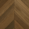 Sepia Fired Oak Chevron Flooring