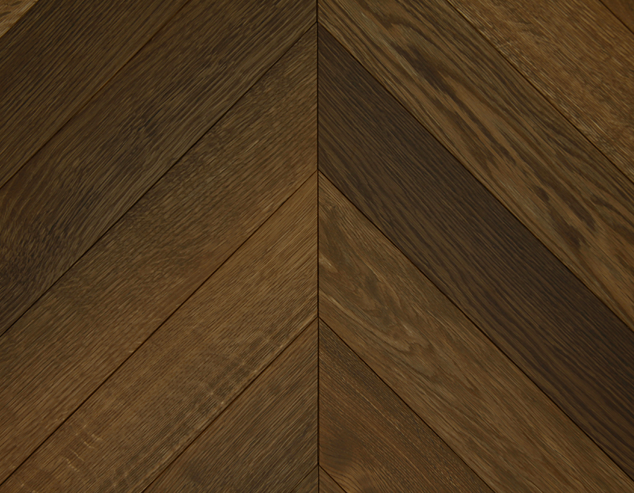 Sienna Fired Oak Chevron Flooring