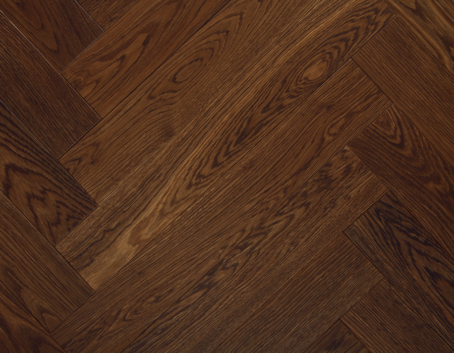 Sienna Fired Oak Parquet Flooring