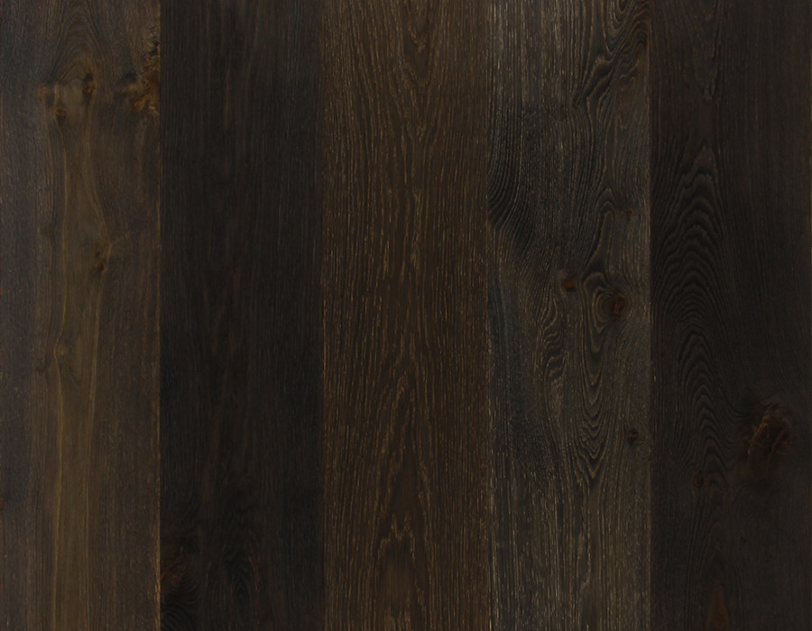 Grey plank floor in solid and engineered wood by Broadleaf Timber.