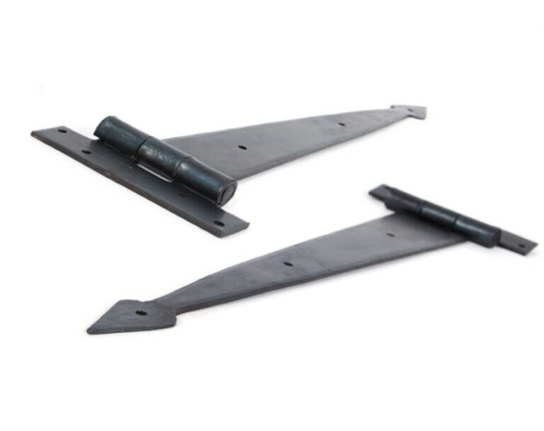 Beeswax 15'' Arrow Head T Hinge (pair)