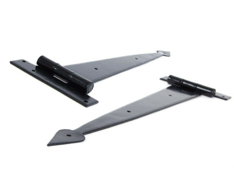 Black 15'' Arrow Head T Hinge (pair)