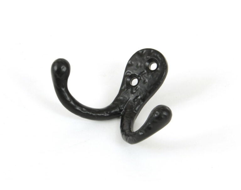 Black Double Robe Hook