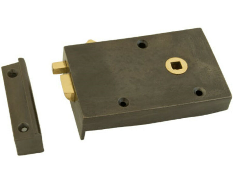 Iron Right Hand Rim Lock Latch