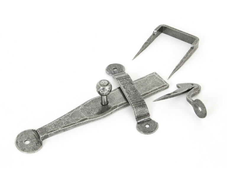 Pewter Cupboard Latch Set