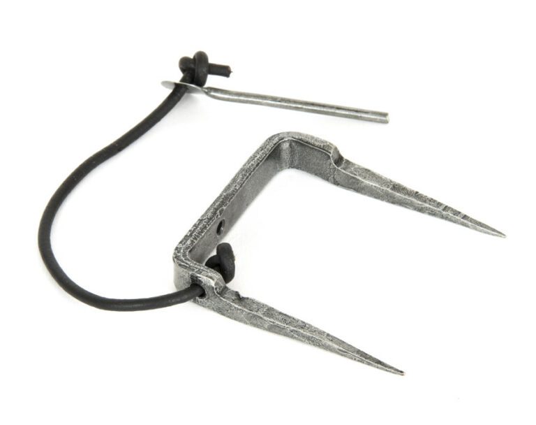 Pewter Locking Staple Pin