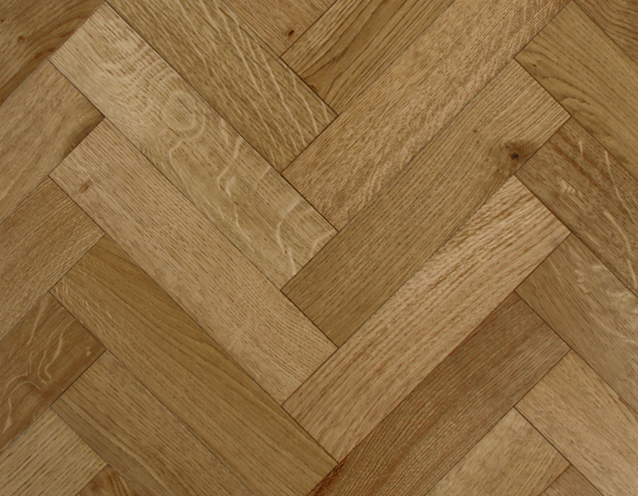 Aged Oak Parquet Flooring