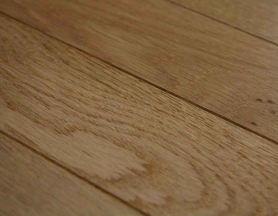 Close shot of natural oak engineered parquet blocks by Broadleaf Timber.