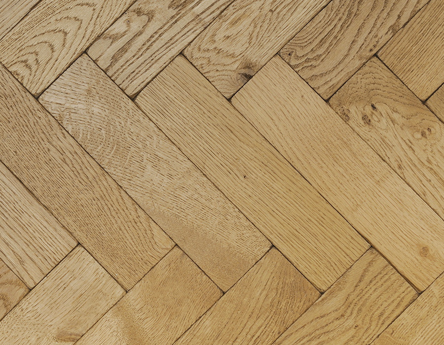 Aged Vintage Oak Parquet Flooring