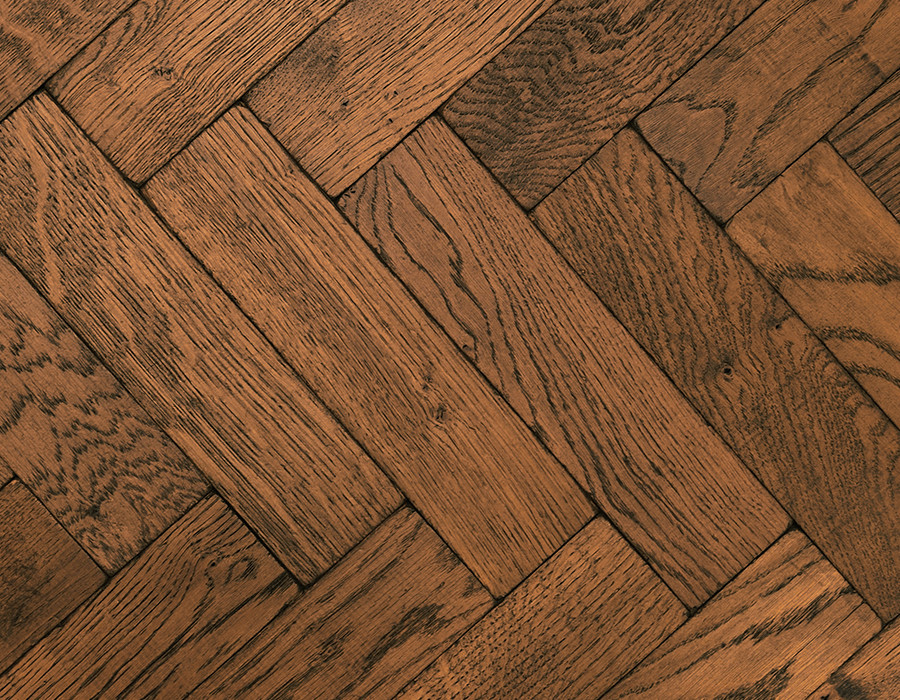 Rich Vintage Oak Parquet Flooring