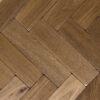 Smoked Vintage Oak Parquet Flooring