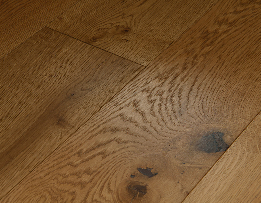 Textured Aged Oak Flooring