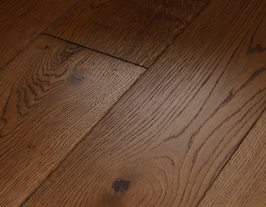 Textured Polished Oak Flooring