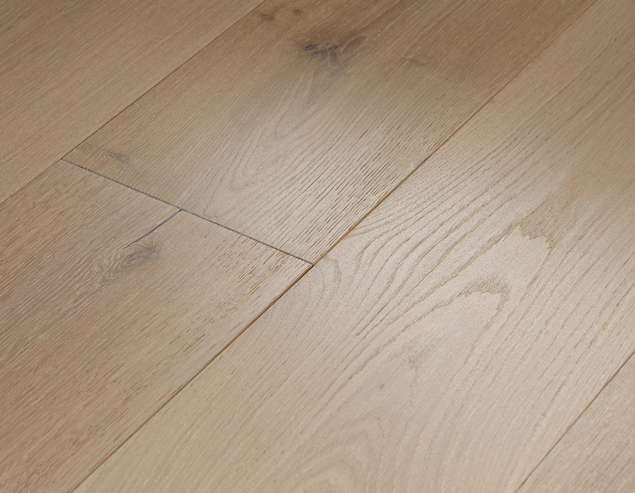 Textured Whitewashed Oak Flooring