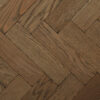 Worn Textured Vintage Oak Parquet Flooring