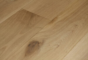 Textured wooden flooring plank.