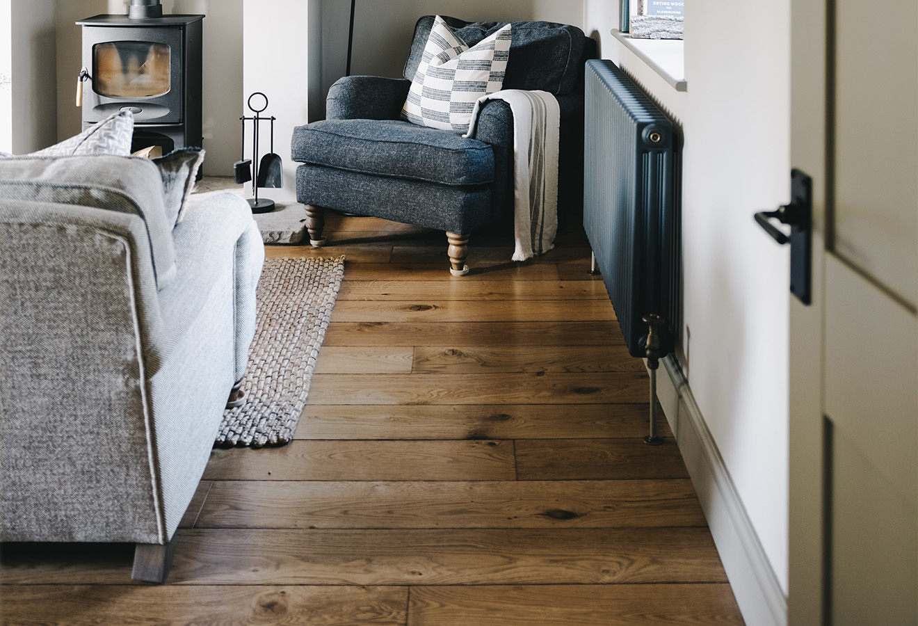 Mid Toned Wood Floors