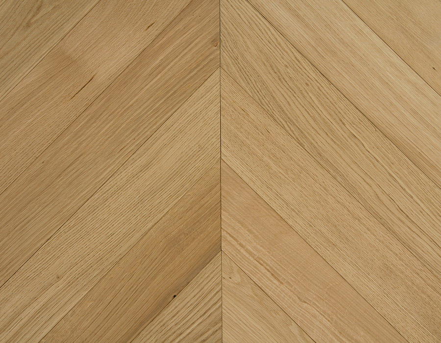 Textured Nude Oak Chevron Flooring