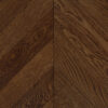 Textured Polished Oak Chevron Flooring