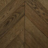 Dark Oak Chevron Parquet Flooring