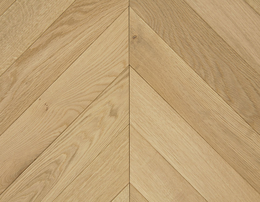 Nude Oak Chevron Parquet Flooring