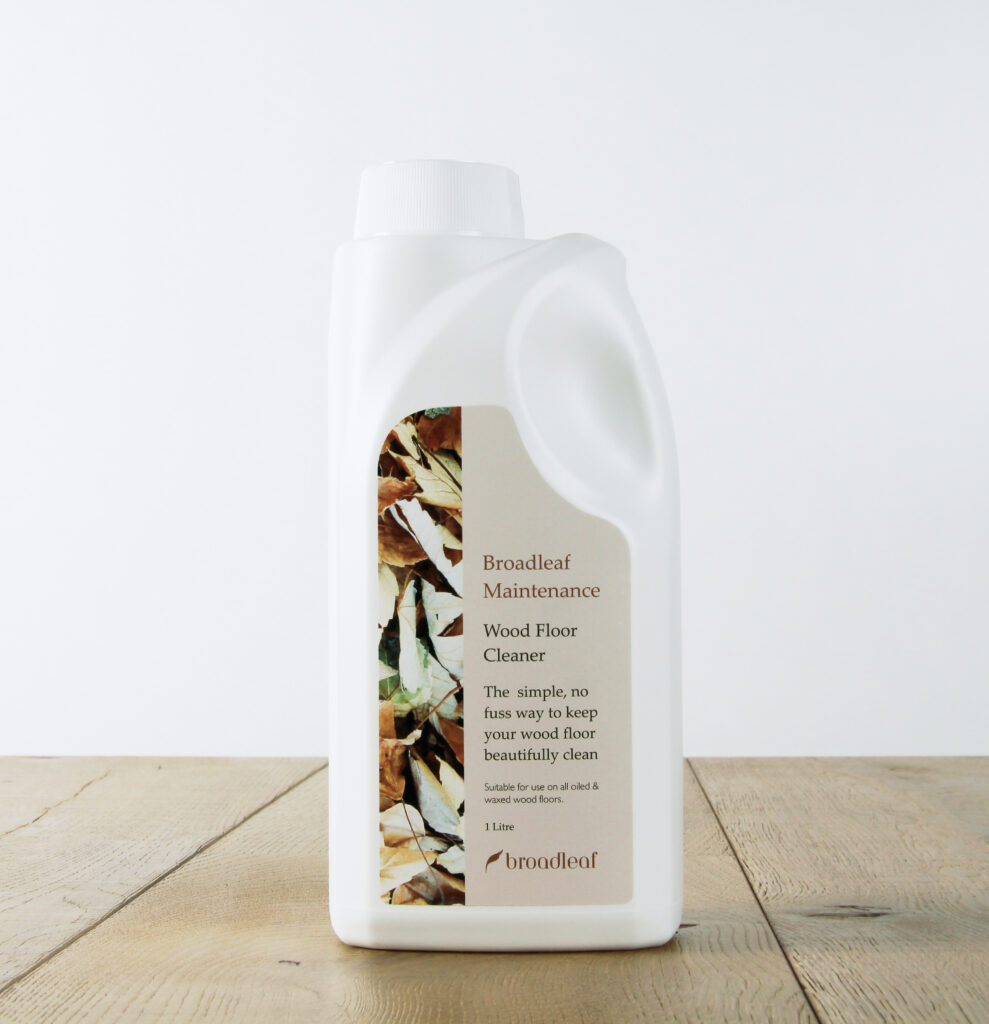 Wood Flooring Aftercare: Broadleaf Wood Floor Cleaner