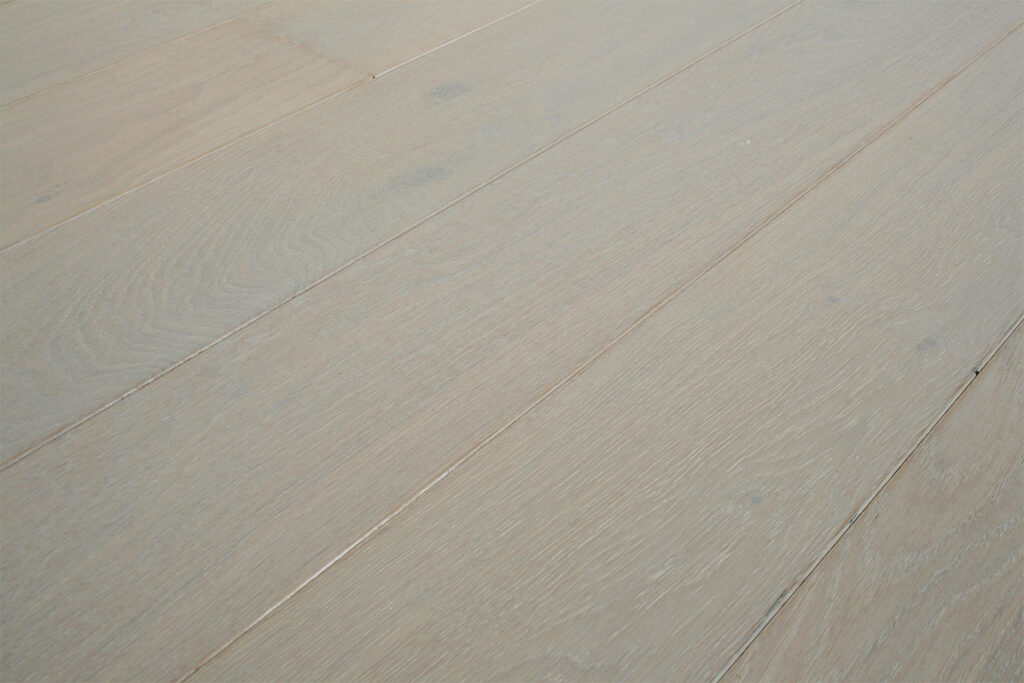 White oak plank flooring with visible grain by Broadleaf